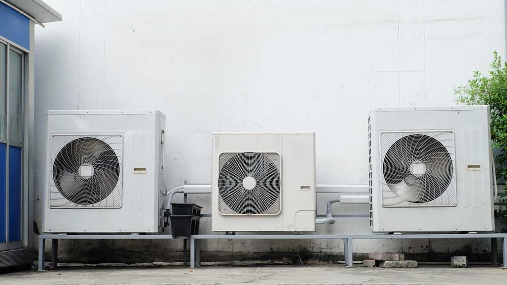 C. Lee technician installing zoned HVAC systems