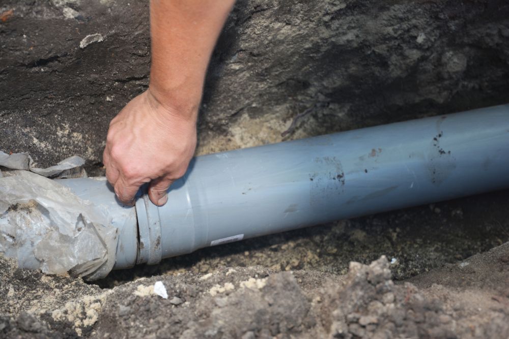 sewer line repair in Stow, OH